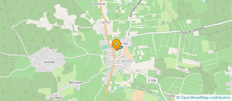 localisation de l'entreprise MONSIEUR JOHANSSON GOMES DE ARAUJO  LISTRAC-MEDOC