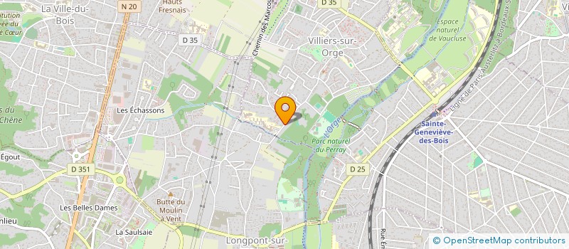 localisation de l'entreprise MONSIEUR JOHARY RABERANTO  VILLIERS-SUR-ORGE