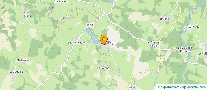 localisation de l'entreprise MONSIEUR JOHN ADAMS à CLUGNAT