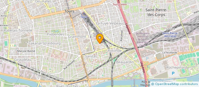 localisation de l'entreprise MONSIEUR JOHN ADE AGANGU  TOURS