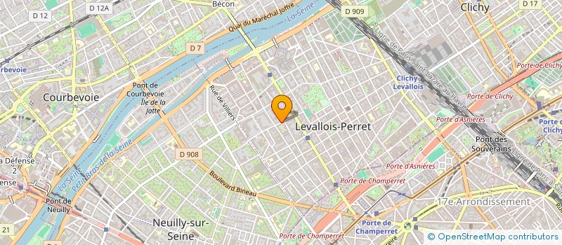 localisation de l'entreprise MONSIEUR JOHN ALEXANDER DORANTES HERRERA à LEVALLOIS-PERRET