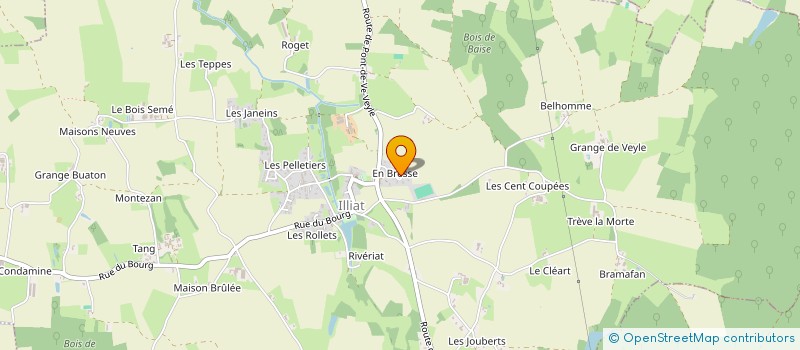 localisation de l'entreprise MONSIEUR JOHN ALLARDET  ILLIAT