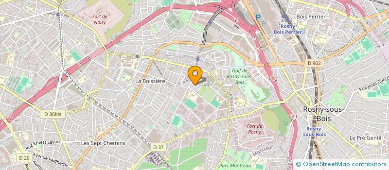 localisation de l'entreprise MONSIEUR JOHN ANGELL à MONTREUIL