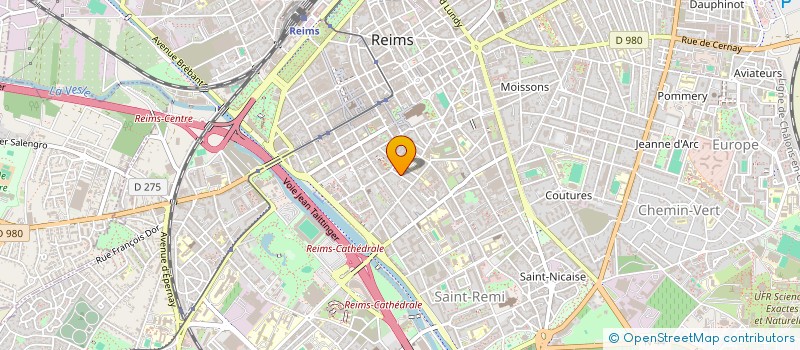 localisation de l'entreprise MONSIEUR JOHN ANGLIONIN  REIMS