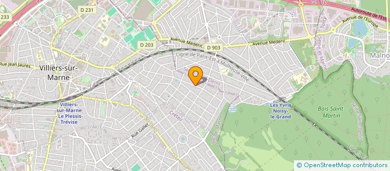 localisation de l'entreprise MONSIEUR JOHN ARELLANO  VILLIERS-SUR-MARNE