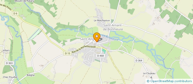 localisation de l'entreprise MONSIEUR JOHN ASTIER à VAL-DE-BONNIEURE