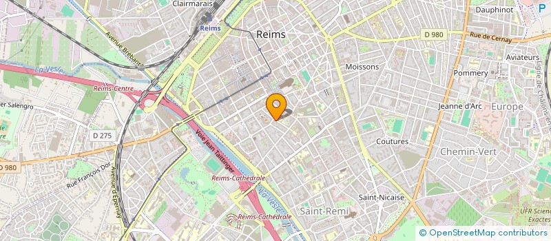 localisation de l'entreprise MONSIEUR JOHN AZIZ  REIMS