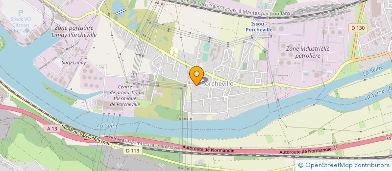 localisation de l'entreprise MONSIEUR JOHN BAILLARGEAT  PORCHEVILLE