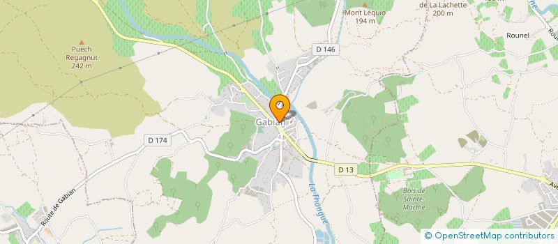 localisation de l'entreprise MONSIEUR JOHN BALDWIN  GABIAN