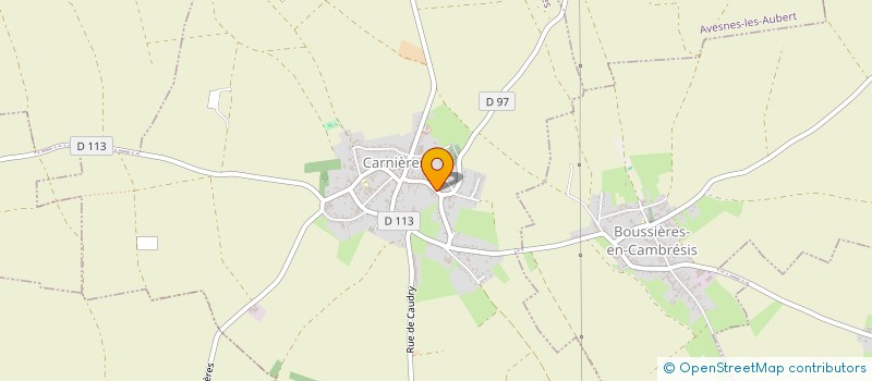 localisation de l'entreprise MONSIEUR JOHN BARBER  CARNIERES