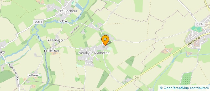 localisation de l'entreprise MONSIEUR JOHN BARBEY  VACOGNES-NEUILLY