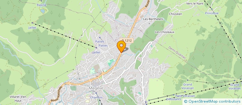 localisation de l'entreprise MONSIEUR JOHN BARRET BOYCE  MEGEVE