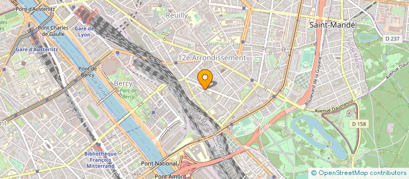 localisation de l'entreprise MONSIEUR JOHN BEGAY  ASNIERES-SUR-SEINE