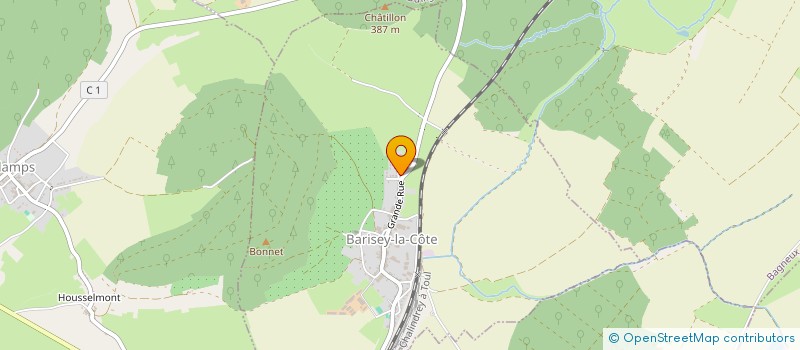 localisation de l'entreprise MONSIEUR JOHN BERG  BARISEY-LA-COTE