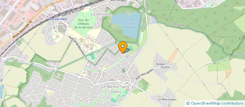 localisation de l'entreprise MONSIEUR JOHN BLACK à LE MESNIL-SAINT-DENIS