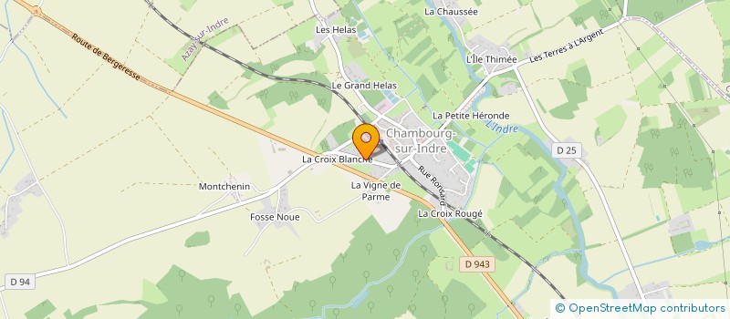 localisation de l'entreprise MONSIEUR JOHN BOIN  LA CHAPELLE-BLANCHE-SAINT-MARTIN