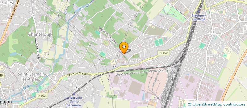 localisation de l'entreprise MONSIEUR JOHN BORIE à BRETIGNY-SUR-ORGE