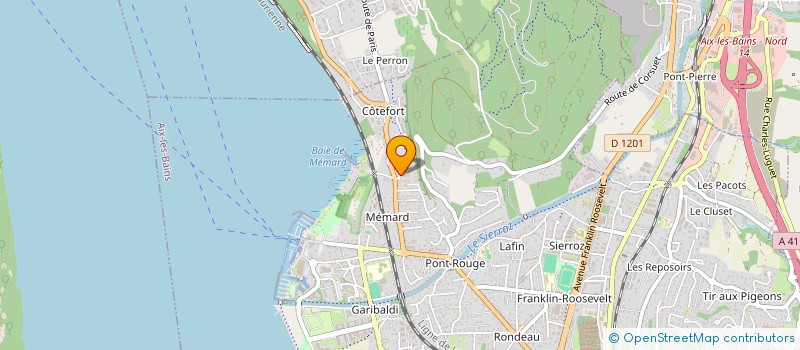 localisation de l'entreprise MONSIEUR JOHN-BORIS LE BAS  AIX-LES-BAINS