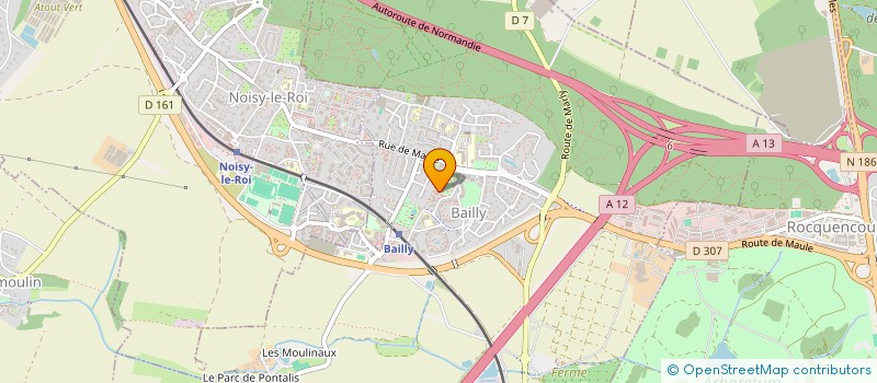 localisation de l'entreprise MONSIEUR JOHN BOURDONNAIS  BAILLY