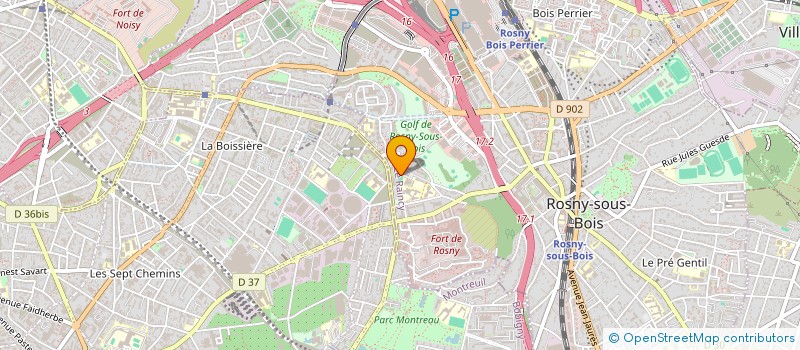localisation de l'entreprise MONSIEUR JOHN BRAOUEZEC  ROSNY-SOUS-BOIS