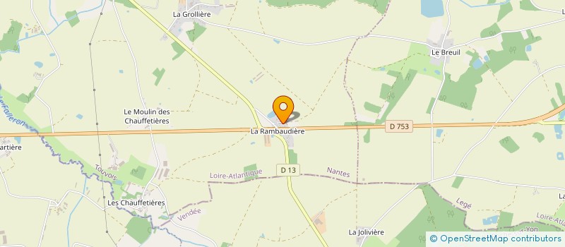 localisation de l'entreprise MONSIEUR JOHN BRIANT  TOUVOIS