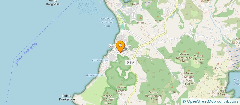 localisation de l'entreprise MONSIEUR JOHN BRUERE DAWSON  SAINTE-ANNE