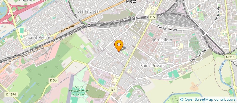 localisation de l'entreprise MONSIEUR JOHN BRUSCHI à MONTIGNY-LES-METZ