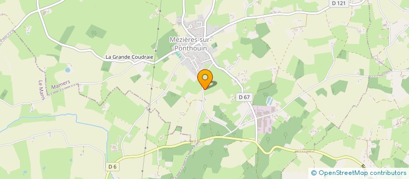 localisation de l'entreprise MONSIEUR JOHN BUTET  MEZIERES-SUR-PONTHOUIN