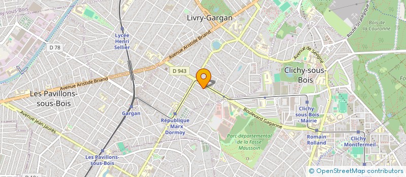 localisation de l'entreprise MONSIEUR JOHN CANDIDO PEREIRA NOGUEIRA  LIVRY-GARGAN