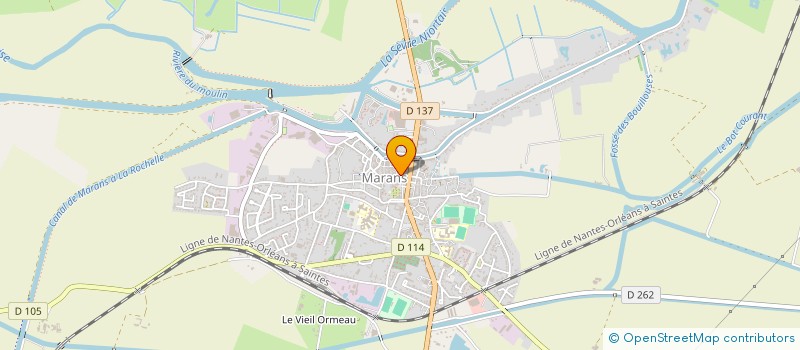 localisation de l'entreprise MONSIEUR JOHN CARPENTER  MARANS