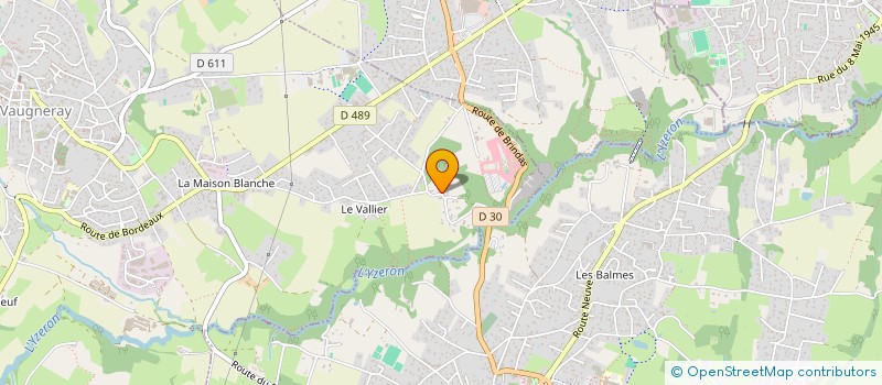 localisation de l'entreprise MONSIEUR JOHN CONTET TESSELAAR  VAUGNERAY