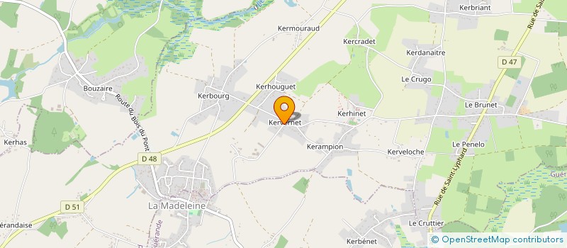 localisation de l'entreprise MONSIEUR JOHN CORBIN  SAINT-LYPHARD