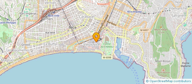 localisation de l'entreprise MONSIEUR JOHN DAVIES à NICE