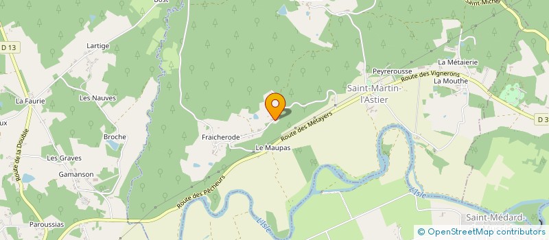 localisation de l'entreprise MONSIEUR JOHN DE GOROSTIAGA  SAINT-MARTIN-L'ASTIER