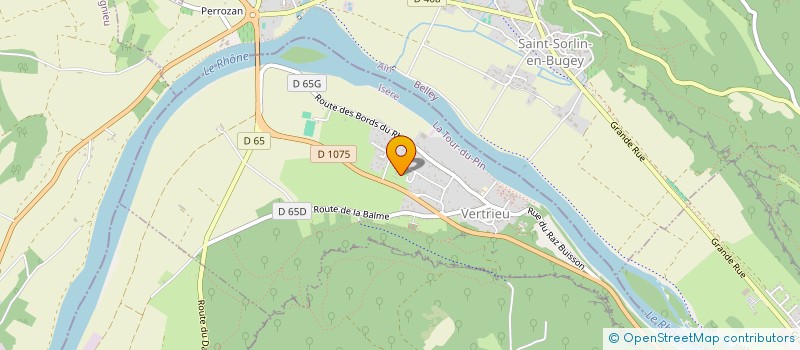 localisation de l'entreprise MONSIEUR JOHN DECEVRE  VERTRIEU