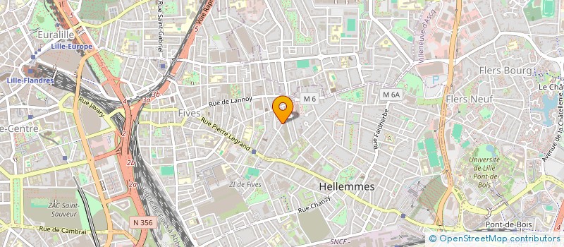 localisation de l'entreprise MONSIEUR JOHN DEMAILLY à LILLE