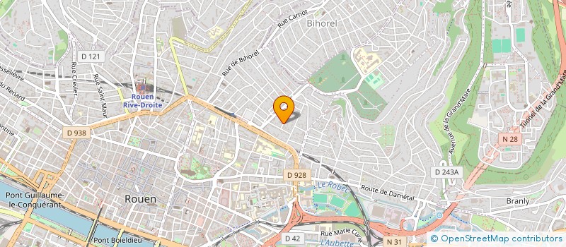 localisation de l'entreprise MONSIEUR JOHN DICKINSON à ROUEN