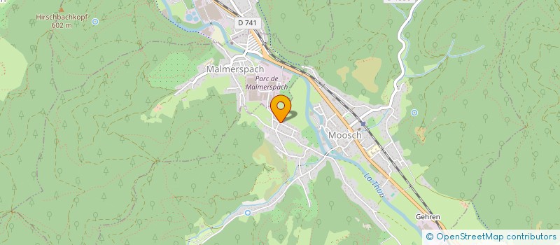 localisation de l'entreprise MONSIEUR JOHN DIETRICH  MOOSCH