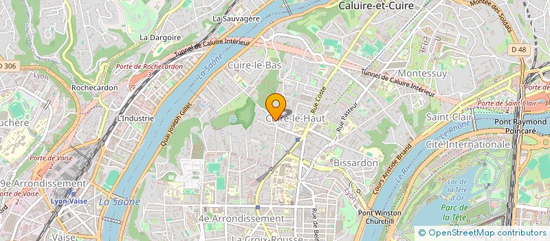 localisation de l'entreprise MONSIEUR JOHN DIEZ RAMOS à CALUIRE-ET-CUIRE