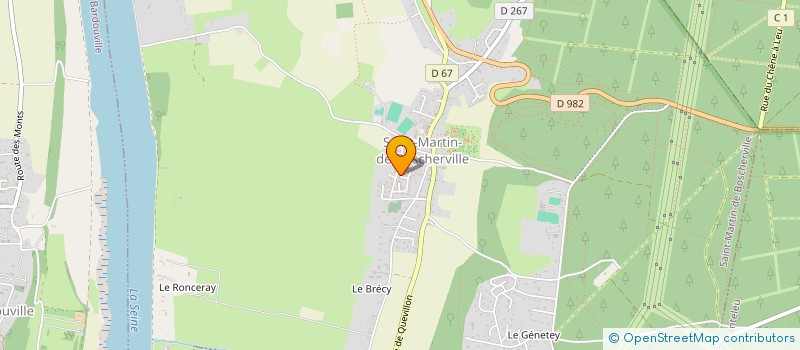 localisation de l'entreprise MONSIEUR JOHN DOWNES  SAINT-MARTIN-DE-BOSCHERVILLE