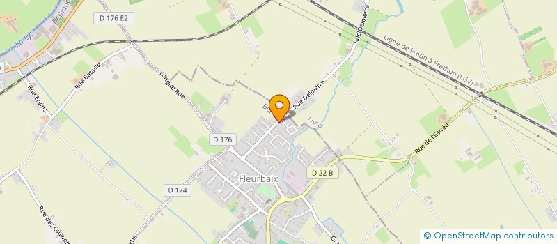 localisation de l'entreprise MONSIEUR JOHN DUJON  FLEURBAIX