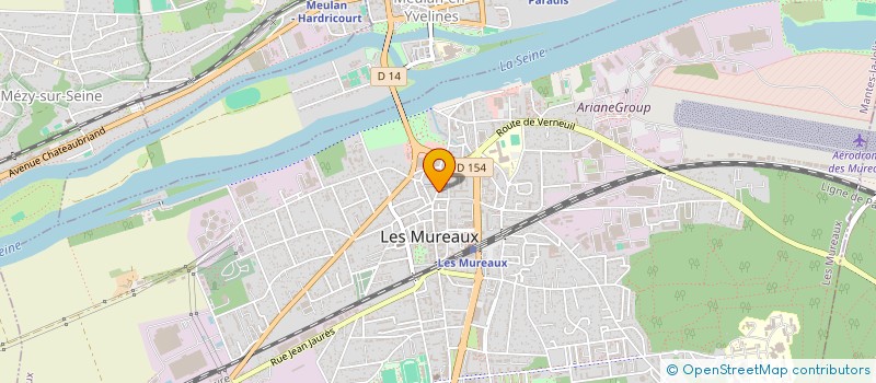 localisation de l'entreprise MONSIEUR JOHN DUNNE à LES MUREAUX