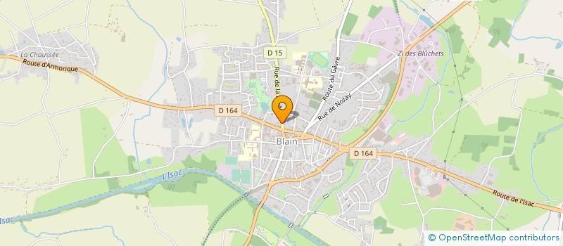 localisation de l'entreprise MONSIEUR JOHN ETUA RAI  NORT-SUR-ERDRE