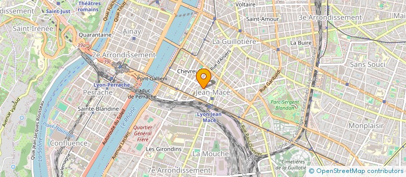 localisation de l'entreprise MONSIEUR JOHN FLYNN  LYON