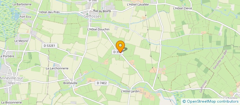 localisation de l'entreprise MONSIEUR JOHN GAUTRONNEAU  GEFFOSSES