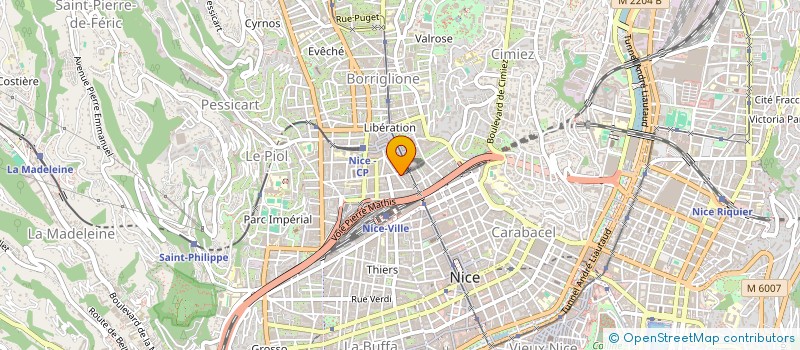 localisation de l'entreprise MONSIEUR JOHN GOZON  NICE