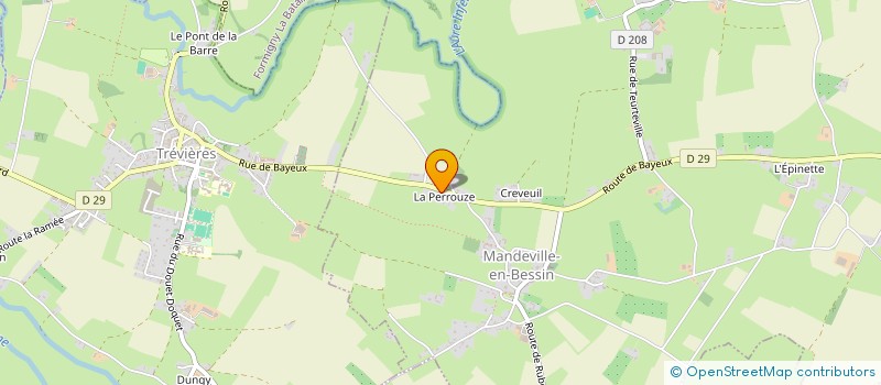 localisation de l'entreprise MONSIEUR JOHN HAIGH  MANDEVILLE-EN-BESSIN