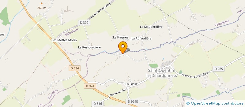 localisation de l'entreprise MONSIEUR JOHN HERRETT à ST QUENTIN LES CHARDONNETS