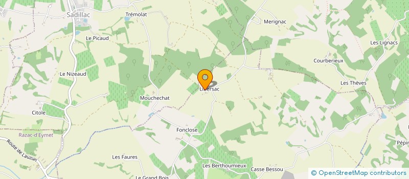 localisation de l'entreprise MONSIEUR JOHN HEYLAND  SAINT CAPRAISE D'EYMET