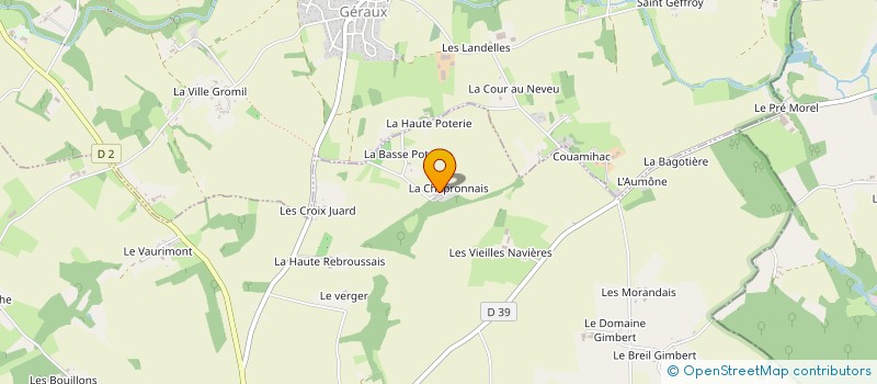 localisation de l'entreprise MONSIEUR JOHN HISLOP à EVRAN